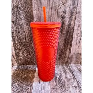 Starbucks Matte Red Studded Tumbler